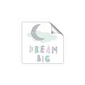 Picture of Dream Big Pastel _GroupedProduct_Square_Mini_ _GroupedProduct_Square_Unframed_Print_Only_
