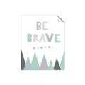 Picture of Be Brave I Pastel _GroupedProduct_Rectangle_Portrait_Mini_ _GroupedProduct_Rectangle_Portrait_Unframed_Print_Only_