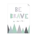 Picture of Be Brave I Pastel _GroupedProduct_Rectangle_Portrait_Mini_ _GroupedProduct_Rectangle_Portrait_Unframed_Print_Only_