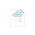Picture of Blue Cloud _GroupedProduct_Rectangle_Portrait_Mini_ _GroupedProduct_Rectangle_Portrait_Unframed_Print_Only_