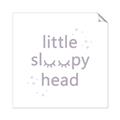 Picture of Little Sleepy Head _GroupedProduct_Square_Mini_ _GroupedProduct_Square_Unframed_Print_Only_