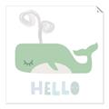 Picture of Whale Hello _GroupedProduct_Square_Mini_ _GroupedProduct_Square_Unframed_Print_Only_
