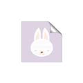 Picture of Purple Bunny _GroupedProduct_Square_Mini_ _GroupedProduct_Square_Unframed_Print_Only_