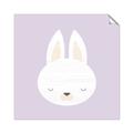 Picture of Purple Bunny _GroupedProduct_Square_Mini_ _GroupedProduct_Square_Unframed_Print_Only_