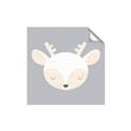 Picture of Gray Deer _GroupedProduct_Square_Mini_ _GroupedProduct_Square_Unframed_Print_Only_