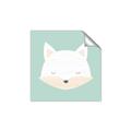 Picture of Green Fox _GroupedProduct_Square_Mini_ _GroupedProduct_Square_Unframed_Print_Only_