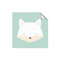 Picture of Green Fox _GroupedProduct_Square_Mini_ _GroupedProduct_Square_Unframed_Print_Only_