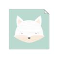 Picture of Green Fox _GroupedProduct_Square_Mini_ _GroupedProduct_Square_Unframed_Print_Only_