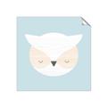 Picture of Teal Owl _GroupedProduct_Square_Mini_ _GroupedProduct_Square_Unframed_Print_Only_