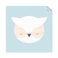 Picture of Teal Owl _GroupedProduct_Square_Mini_ _GroupedProduct_Square_Unframed_Print_Only_