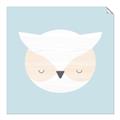 Picture of Teal Owl _GroupedProduct_Square_Mini_ _GroupedProduct_Square_Unframed_Print_Only_