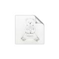 Picture of Nursery Polar Bear _GroupedProduct_Square_Mini_ _GroupedProduct_Square_Unframed_Print_Only_