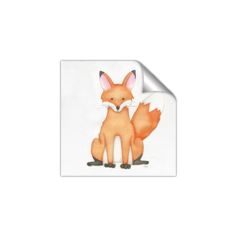 Picture of Nursery Fox _GroupedProduct_Square_Mini_ _GroupedProduct_Square_Unframed_Print_Only_