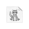 Picture of Nursery Raccoon _GroupedProduct_Square_Mini_ _GroupedProduct_Square_Unframed_Print_Only_