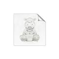 Picture of Nursery Hippo _GroupedProduct_Square_Mini_ _GroupedProduct_Square_Unframed_Print_Only_