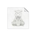 Picture of Nursery Hippo _GroupedProduct_Square_Mini_ _GroupedProduct_Square_Unframed_Print_Only_