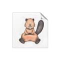 Picture of Nursery Beaver _GroupedProduct_Square_Mini_ _GroupedProduct_Square_Unframed_Print_Only_
