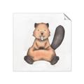 Picture of Nursery Beaver _GroupedProduct_Square_Mini_ _GroupedProduct_Square_Unframed_Print_Only_