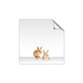 Picture of Together Bunnies _GroupedProduct_Square_Mini_ _GroupedProduct_Square_Unframed_Print_Only_