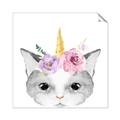 Picture of Caticorn _GroupedProduct_Square_Mini_ _GroupedProduct_Square_Unframed_Print_Only_