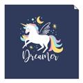 Picture of Dreamer Unicorn _GroupedProduct_Square_Mini_ _GroupedProduct_Square_Unframed_Print_Only_