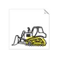 Picture of Construction Dozer _GroupedProduct_Square_Mini_ _GroupedProduct_Square_Unframed_Print_Only_
