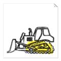 Picture of Construction Dozer _GroupedProduct_Square_Mini_ _GroupedProduct_Square_Unframed_Print_Only_