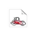 Picture of Construction Roller _GroupedProduct_Square_Mini_ _GroupedProduct_Square_Unframed_Print_Only_