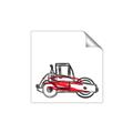 Picture of Construction Roller _GroupedProduct_Square_Mini_ _GroupedProduct_Square_Unframed_Print_Only_