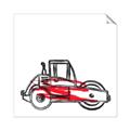Picture of Construction Roller _GroupedProduct_Square_Mini_ _GroupedProduct_Square_Unframed_Print_Only_