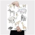 Picture of Zoo  Life _GroupedProduct_Rectangle_Portrait_Canvas_