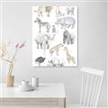 Picture of Zoo  Life _GroupedProduct_Rectangle_Portrait_Canvas_