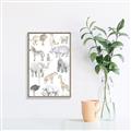 Picture of Zoo  Life _GroupedProduct_Rectangle_Portrait_Canvas_Framed_