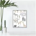 Picture of Zoo  Life _GroupedProduct_Rectangle_Portrait_Canvas_Framed_