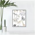 Picture of Zoo  Life _GroupedProduct_Rectangle_Portrait_Canvas_Framed_
