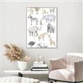 Picture of Zoo  Life _GroupedProduct_Rectangle_Portrait_Canvas_Framed_