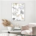 Picture of Zoo  Life _GroupedProduct_Rectangle_Portrait_Canvas_Framed_