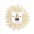 Picture of Lion Drawing _GroupedProduct_Square_Mini_ _GroupedProduct_Square_Unframed_Print_Only_