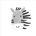 Picture of Zebra Drawing _GroupedProduct_Square_Mini_ _GroupedProduct_Square_Unframed_Print_Only_