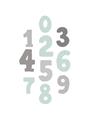 Picture of Mint Numbers _GroupedProduct_Rectangle_Portrait_Mini_ _GroupedProduct_Rectangle_Portrait_Unframed_Print_Only_