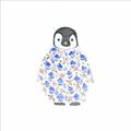Picture of Baby Floral Penguin _GroupedProduct_Square_Mini_ _GroupedProduct_Square_Unframed_Print_Only_