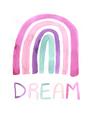 Picture of Dream Rainbow _GroupedProduct_Rectangle_Portrait_Mini_ _GroupedProduct_Rectangle_Portrait_Unframed_Print_Only_