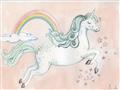 Picture of Fairytale Unicorn II  _GroupedProduct_Rectangle_Landscape_Mini_ _GroupedProduct_Rectangle_Landscape_Unframed_Print_Only_
