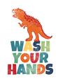 Picture of Wash Your Hands _GroupedProduct_Rectangle_Portrait_Mini_ _GroupedProduct_Rectangle_Portrait_Unframed_Print_Only_