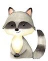 Picture of Woodland Raccoon _GroupedProduct_Rectangle_Portrait_Mini_ _GroupedProduct_Rectangle_Portrait_Unframed_Print_Only_