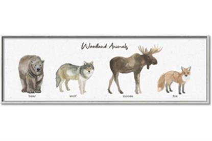 Picture of Woodland Animal Row