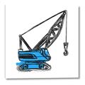 Picture of Construction Crane _GroupedProduct_Square_Mini_ _GroupedProduct_Square_Canvas_