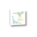Picture of Geo Dinosaurs I _GroupedProduct_Square_Mini_ _GroupedProduct_Square_Canvas_