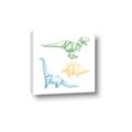 Picture of Geo Dinosaurs I _GroupedProduct_Square_Mini_ _GroupedProduct_Square_Canvas_
