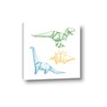 Picture of Geo Dinosaurs I _GroupedProduct_Square_Mini_ _GroupedProduct_Square_Canvas_